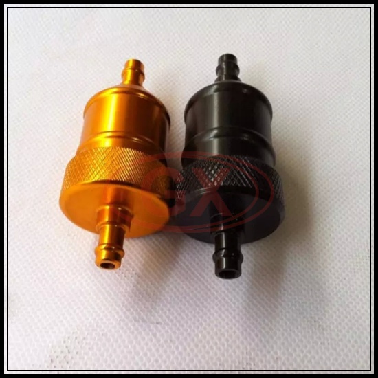 CNC motorcycle fuel filter